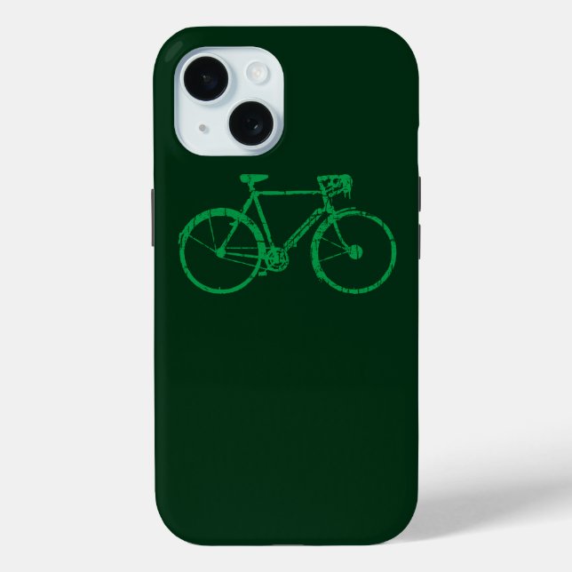 Coques Case-Mate iPhone green bicycle (Verso)