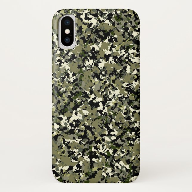 Coques Case-Mate iPhone Green Black Cream (Dos)