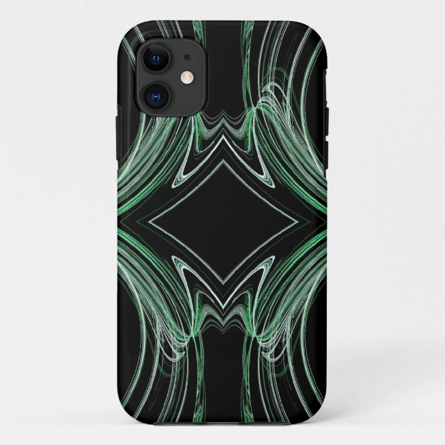 Coques Case-Mate iPhone Green & Black iPhone 5 Coque-Mate à peine là (Dos)
