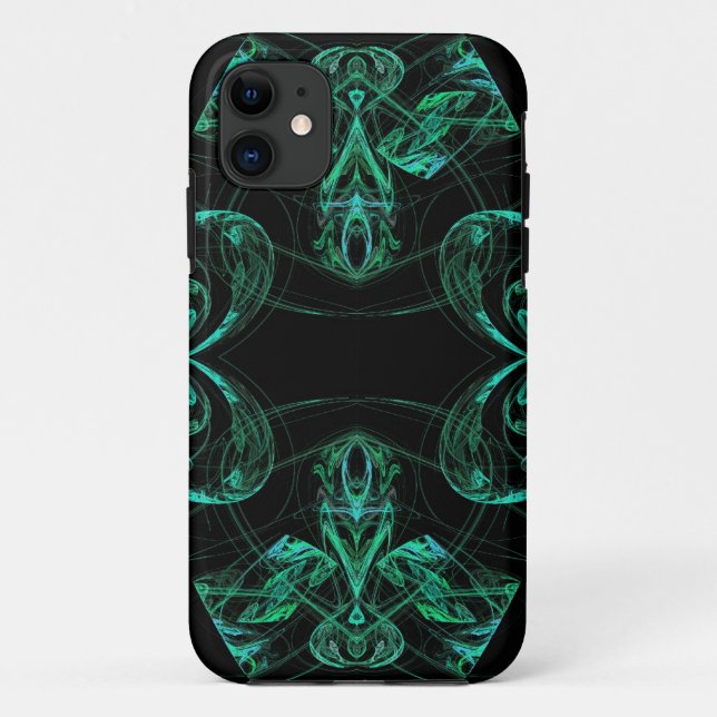 Coques Case-Mate iPhone Green & Black iPhone 5 Coque-Mate à peine là (Dos)