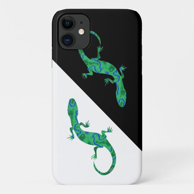 Coques Case-Mate iPhone Green Gecko (Dos)