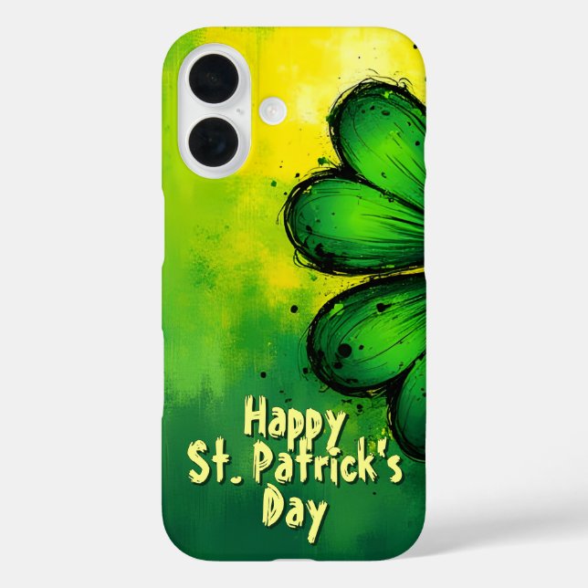 Coques Case-Mate iPhone Green, Happiness & Joy - Bonne St. Patrick's Day ! (Verso)