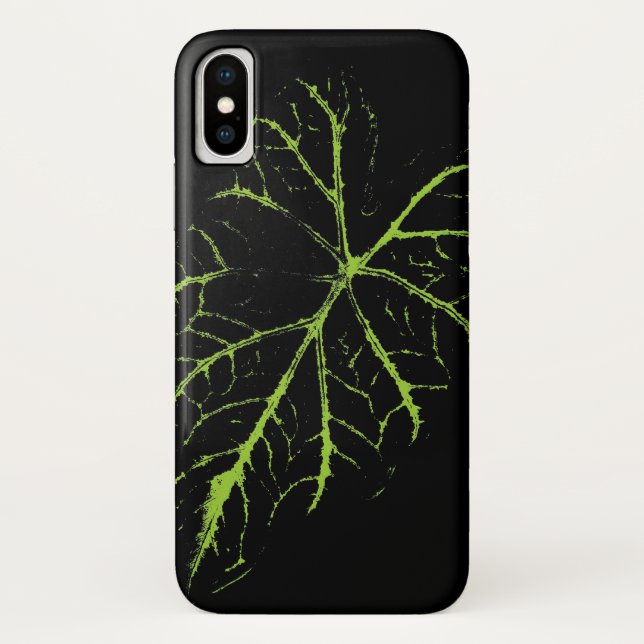 Coques Case-Mate iPhone Green leaf (Dos)