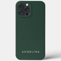 Green Trendy Modern Minimalist Plain Ajouter un no