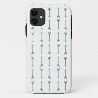 Coques Pour iPhone Green Tribal Arrow Pattern