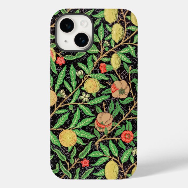 Coques Case-Mate iPhone Grenade et fleurs sur branches (Verso)