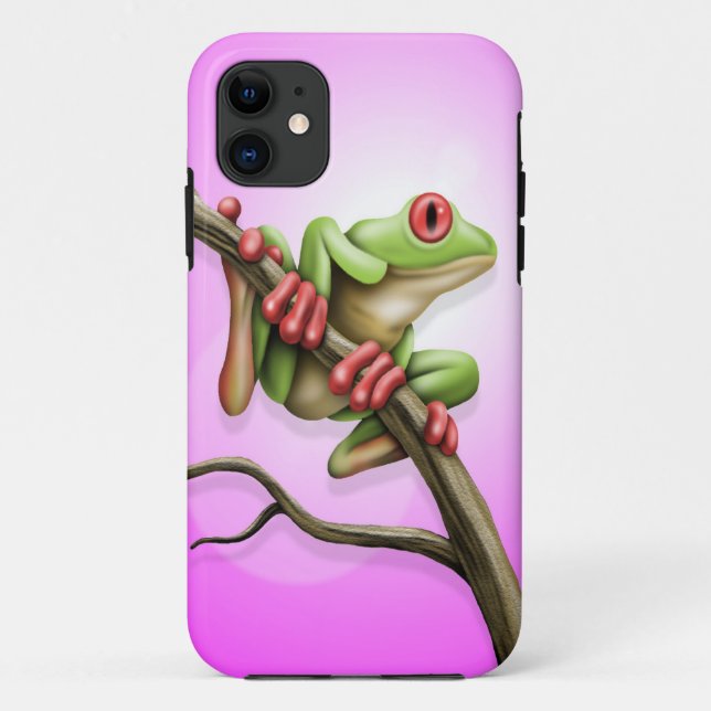 Coques Case-Mate iPhone Grenouille d'arbre (Dos)