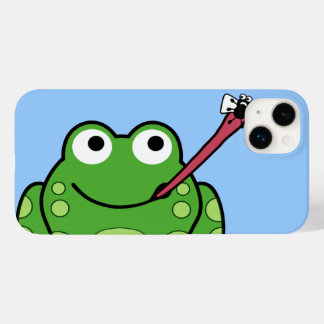Coque Pour iPhone 14 Plus Grenouille et mouche