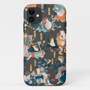 Case-Mate iPhone Case Grenouille japonaise ukiyo-e Froggies