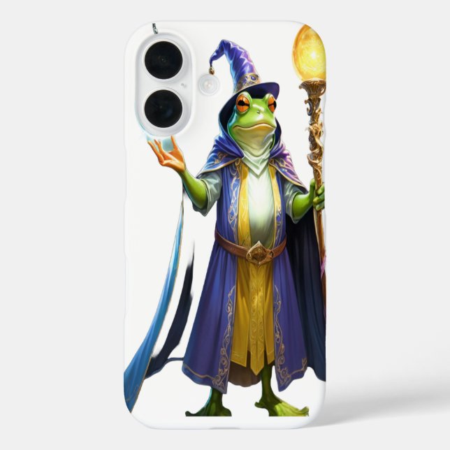 Coques Case-Mate iPhone Grenouille Magicienne Lancant un Sortilège (Verso)