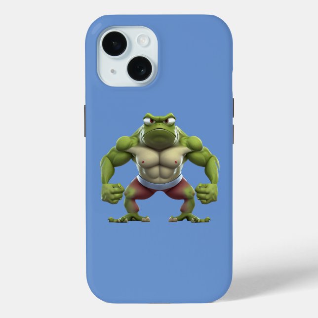 Coques Case-Mate iPhone Grenouille musculaire, Forte grenouille musculaire (Verso)