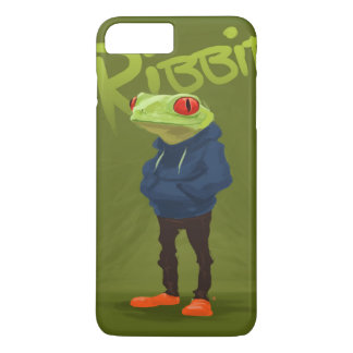 Coque iPhone 8 Plus/7 Plus Grenouille Ribbit de Badass