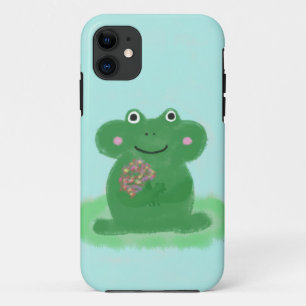 Case-Mate iPhone Case grenouille verte aux fleurs