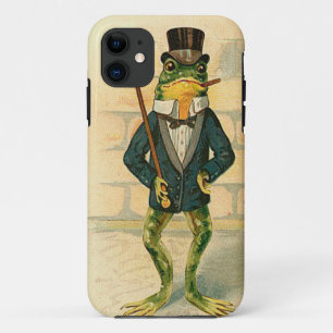 Coque iPhone 11 Grenouille vintage