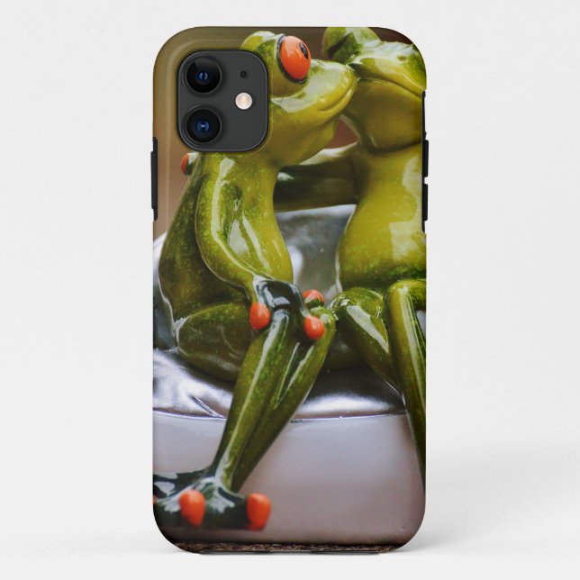Coques Case-Mate iPhone Grenouilles Heureuses (Dos)