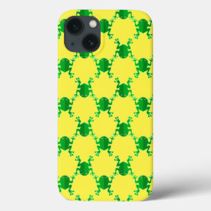 iPhone 13 Case Grenouilles mignonnes de bande dessinée