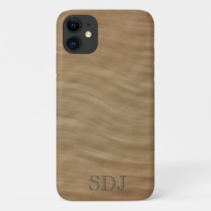 Case-Mate iPhone Case Grès Monogramme au Ton Naturel