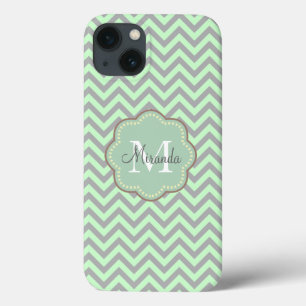 Etui iPhone Case-Mate Grey Chevron