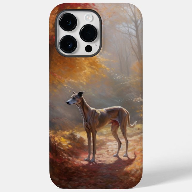 Coques Case-Mate iPhone Greyhound à l'automne Feuilles automne Inspiration (Verso)