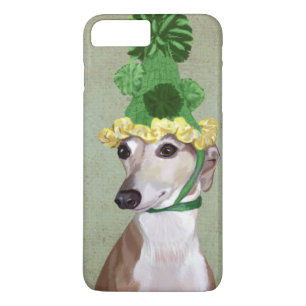 Coque iPhone 8 Plus/7 Plus Greyhound en Casquette vert