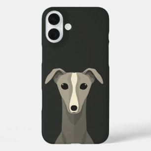 Coque Pour iPhone 16 Plus Greyhound Italien Greyhound mignon Chien Whippet