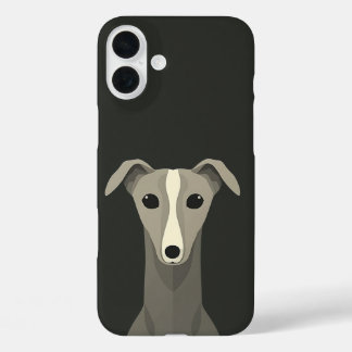 Coque Pour iPhone 16 Plus Greyhound Italien Greyhound mignon Chien Whippet