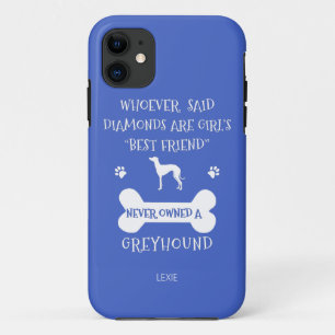 Case-Mate iPhone Case Greyhounds est le meilleur ami d'une fille