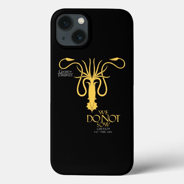 Coques Case-Mate iPhone Greyjoy Sigil - Nous ne semons pas (Verso)