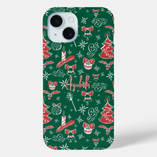 Coque Case-Mate iPhone Gribouillages dessinés à la main avec nom personna