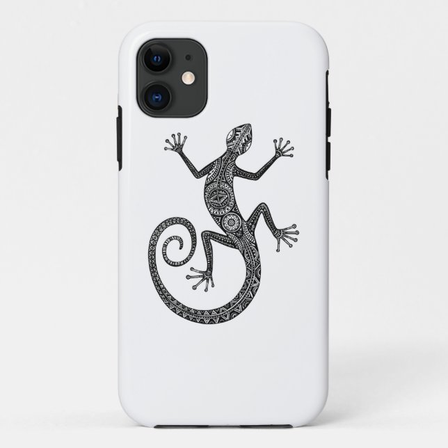 Coques Case-Mate iPhone Griffonnage de lézard ou de salamandre (Dos)