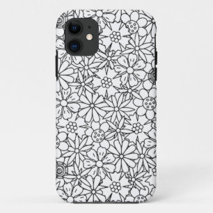 Coque Case-Mate iPhone Griffonnage floral