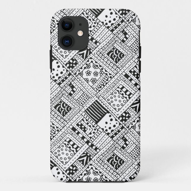 Coques Case-Mate iPhone Griffonnage indien de motif (Dos)