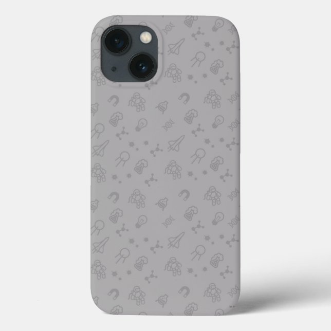 Coques Case-Mate iPhone Griffonnages de l'espace et de la Science (Verso)