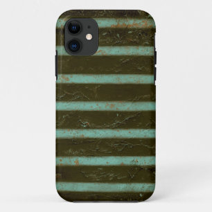 Coque Case-Mate Pour iPhone Grille contemporaine d'air de turquoise
