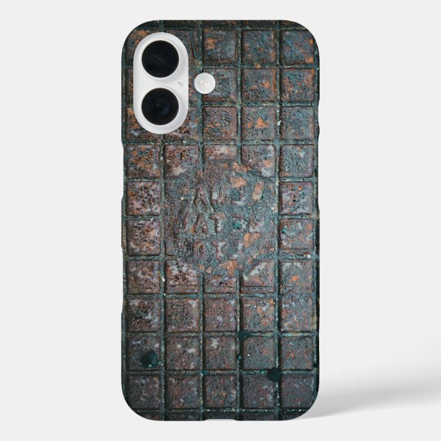 Coques Case-Mate iPhone Grille métallique patinée (Verso)