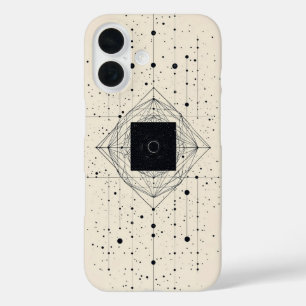 Coque Pour iPhone 16 Grille Quantum Center