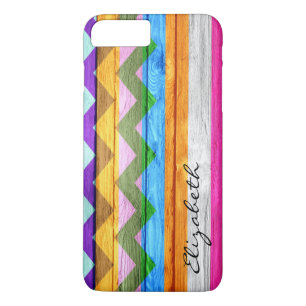 Case-Mate iPhone Case Grilles Chevron couleur bois Vintage #3