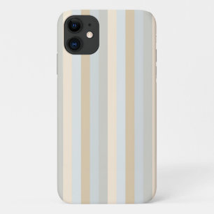 Coque Case-Mate iPhone Gris Doux Couleur Gris Verticaux Décor