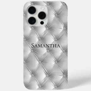 Coque Case-Mate iPhone Gris Doux Luxueux Faux Velours