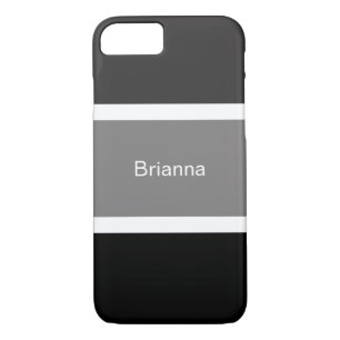 Case-Mate iPhone Case Gris Gris, Blancs Et Noirs