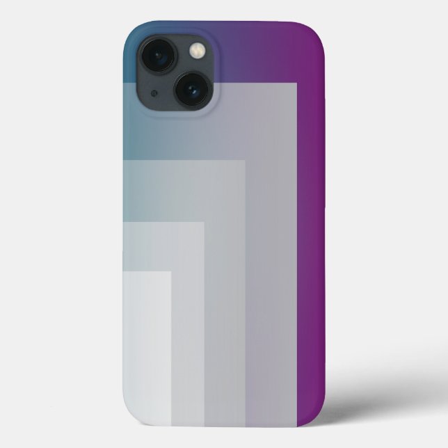 Coques Case-Mate iPhone gris magenta turquoise (Verso)