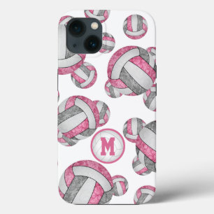 Case-Mate iPhone Case Gris rose filles volleyballs cadeaux motifs