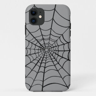 Coque Case-Mate iPhone Gris Spider Web