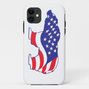 Coque Case-Mate iPhone Grizzly Patriotique Mama