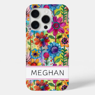 Coque Case-Mate iPhone Groovy Rétro Fleur Power Personnalisé