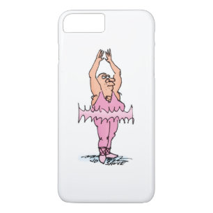 Coque Case-Mate iPhone Gros gars dans Pink Tutu Ballet Dessin