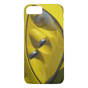 Coque Case-Mate Pour iPhone Gros plan de la Corvette jaune Z06