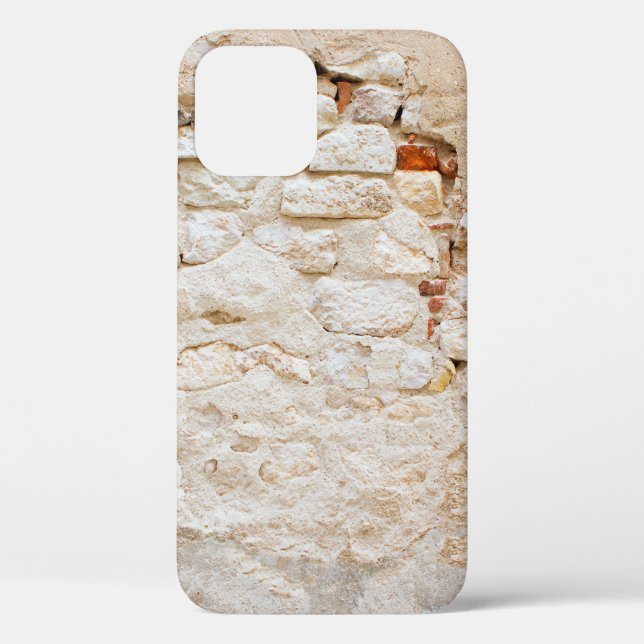 Coques Case-Mate iPhone Gros plan de la texture de vieilles pierres wallab (Verso)