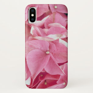 Case-Mate iPhone Case gros plan de l'hydrangée rose