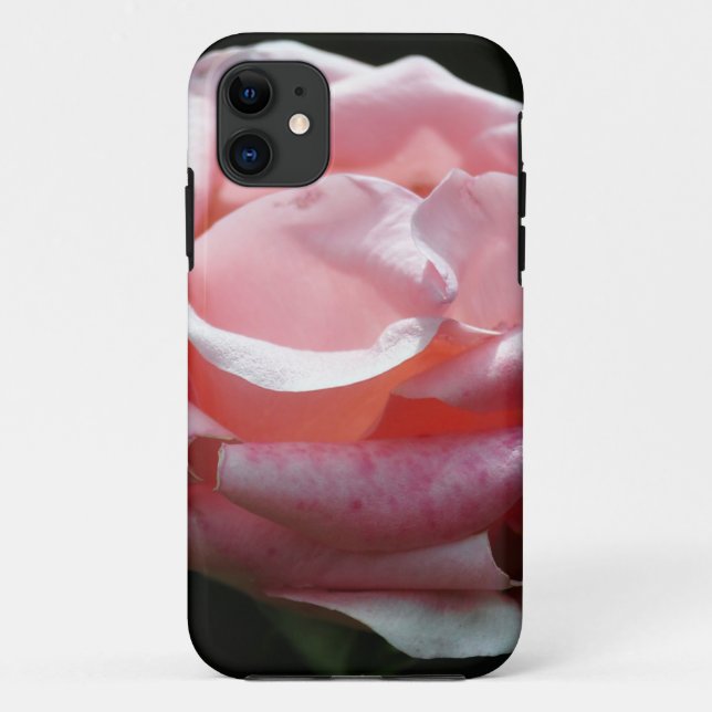 Coques Case-Mate iPhone Gros plan rose (Dos)